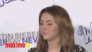 MILEY CYRUS at  \'Never Say Never\' Premiere in Los Angeles 301