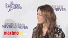 MILEY CYRUS at  \'Never Say Never\' Premiere in Los Angeles 409
