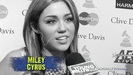 Nick Jonas. Miley Cyrus. Keri Hilson on their favorite GRAMMY artist 0123