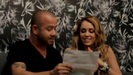 Festa No Brasil com Miley Cyrus aprendendo a cantar em português 083