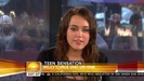 Miley Cyrus . HD 1080ip -  Interview   .live Today Show.HD 0448