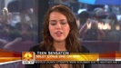 Miley Cyrus . HD 1080ip -  Interview   .live Today Show.HD 0770