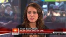 Miley Cyrus . HD 1080ip -  Interview   .live Today Show.HD 0782