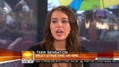 Miley Cyrus . HD 1080ip -  Interview   .live Today Show.HD 0788