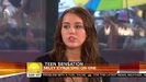 Miley Cyrus . HD 1080ip -  Interview   .live Today Show.HD 0790