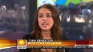 Miley Cyrus . HD 1080ip -  Interview   .live Today Show.HD 0810