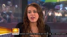 Miley Cyrus . HD 1080ip -  Interview   .live Today Show.HD 0873
