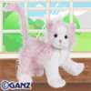 pink and white cat