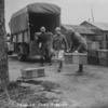 Pigeons being transported WW1