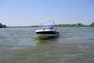 Parca cu care conduc pe lac