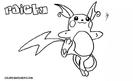 Raichu de colorat pt tn :D :*