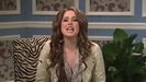 Miley Cyrus  as Justin Bieber  SNL 0558