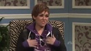 Miley Cyrus  as Justin Bieber  SNL 0674