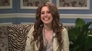 Miley Cyrus  as Justin Bieber  SNL 1026
