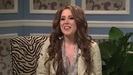 Miley Cyrus  as Justin Bieber  SNL 1041