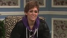 Miley Cyrus  as Justin Bieber  SNL 0909