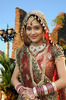 Sara Khan\'s Punjabi bride look for Ram Milaayi Jodi