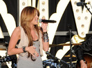 Miley Cyrus Singer Miley Cyrus performs at the Make-A-Wish Foundation