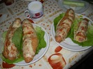 sandwich pentru un  om  sanatos