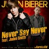 Justin Bieber – Never Say Never Official Single Cover
