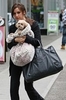 NON-EXCLUSIVE  March 8, 2011..Ashley Tisdale takes her dog Maui to and from the gym in downtown Vanc