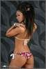 Costum de baie Flower Effect Pink (5)