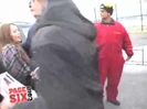 RARE VIDEO. MILEY CYRUS GETTING ON A HELICOPTER 067