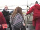 RARE VIDEO. MILEY CYRUS GETTING ON A HELICOPTER 075