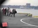 RARE VIDEO. MILEY CYRUS GETTING ON A HELICOPTER 094