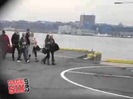 RARE VIDEO. MILEY CYRUS GETTING ON A HELICOPTER 098