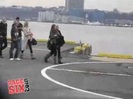 RARE VIDEO. MILEY CYRUS GETTING ON A HELICOPTER 104