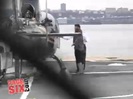 RARE VIDEO. MILEY CYRUS GETTING ON A HELICOPTER 133