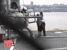 RARE VIDEO. MILEY CYRUS GETTING ON A HELICOPTER 136
