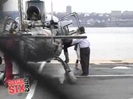 RARE VIDEO. MILEY CYRUS GETTING ON A HELICOPTER 148