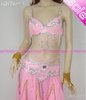 high-quality-belly-dance-2-pics-costume-pink-bra-belt-b08ac
