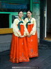 01 Korean women in traditional dress