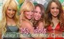 Ashley Tisdale si Miley Cyrus