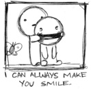 Eu te pot face mereu sa zambesti.P.S:pe mn m-a fkt deja auu =]]