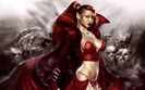 Fantasy_The_bloody_princess_in_a_red_dress_009650_