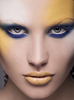blue-yellow-make-up
