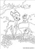 Bambi 2 desene de colorat 1