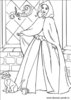 Barbie printese desene de colorat 2