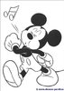 Mickey mouse desene de colorat 1