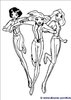 Totally spies desene de colorat 1