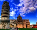 Turnul Inclinat si Catedrala din Pisa-Italia