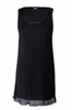 Rochii de seara Rochie neagra din voal