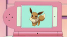 Eevee on the Pokedex