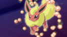 (Un Eevee evoluara in Flareon)