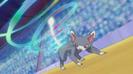 (Glameow facu Iron Tail si se forma Signal Tail)