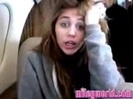 MileyWorld - Miley talks about The Climb and more 022